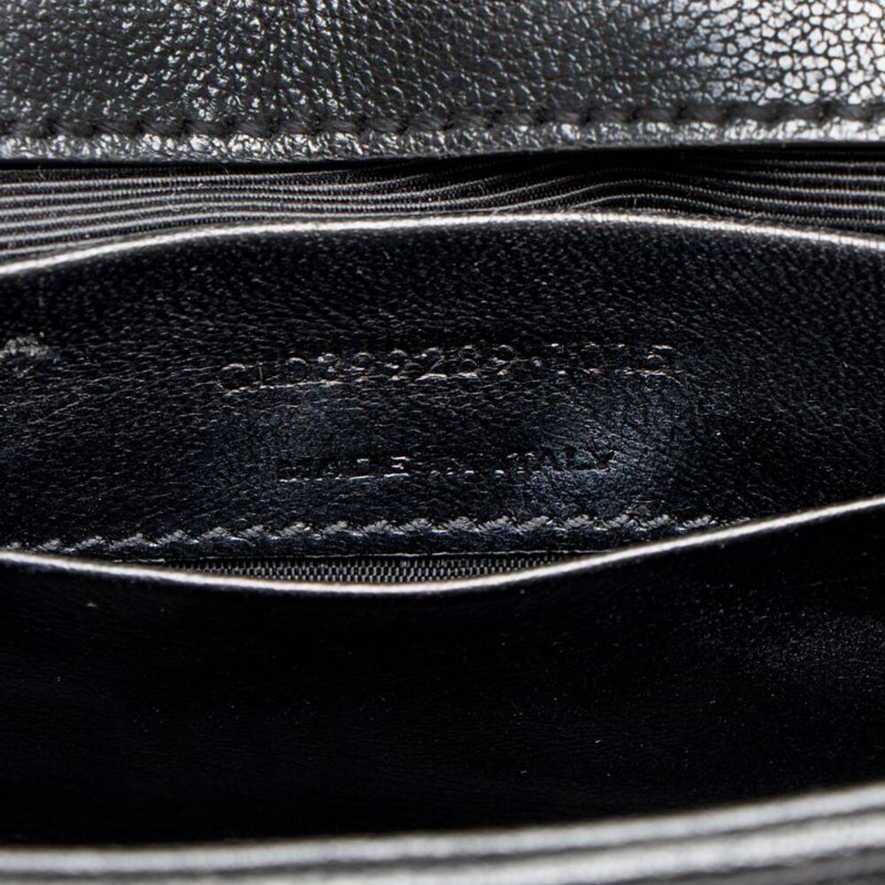 Saint Laurent Matelasse Leather Monogram Classic Baby Chain Bag - Picture 6 of 12